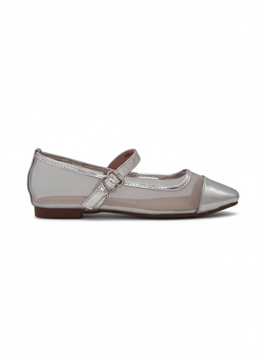 Bailarinas Plateadas 13770 Hebilla Mary Jane Casual de mujer Zoé Brand Costa Rica