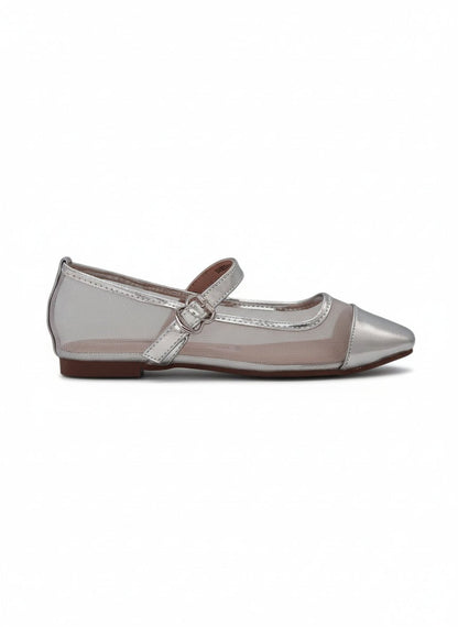 Bailarinas Plateadas 13770 Hebilla Mary Jane Casual de mujer Zoé Brand Costa Rica