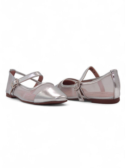 Bailarinas Plateadas 13770 Hebilla Mary Jane Casual de mujer Zoé Brand Costa Rica