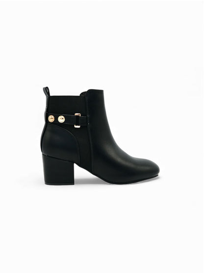 Botines Negro 14676 Hebilla Casual de mujer Zoé Brand Costa Rica