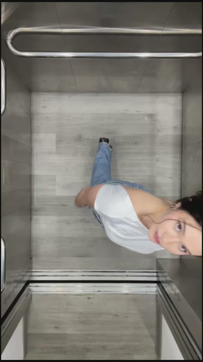 14453 – Mary Jane Negras de Charol con Suela Chunky y Doble Correa