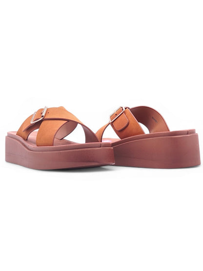 Sandalias Marrón 14089 Doble Correa Casual de mujer Zoé Brand Costa Rica