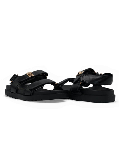 Sandalias Negro 14417 Triple Correa con Hebillas Velcro Casual Zoé Brand Costa Rica