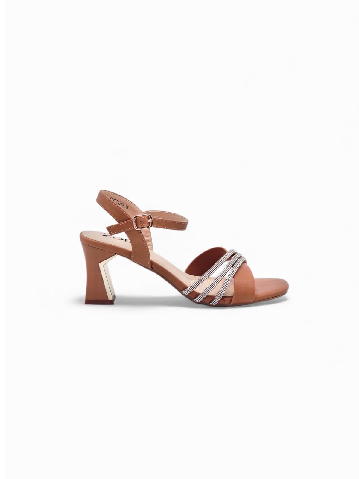 Sandalias Nude Brillos 14556 Hebilla Casual de mujer Zoé Brand Costa Rica