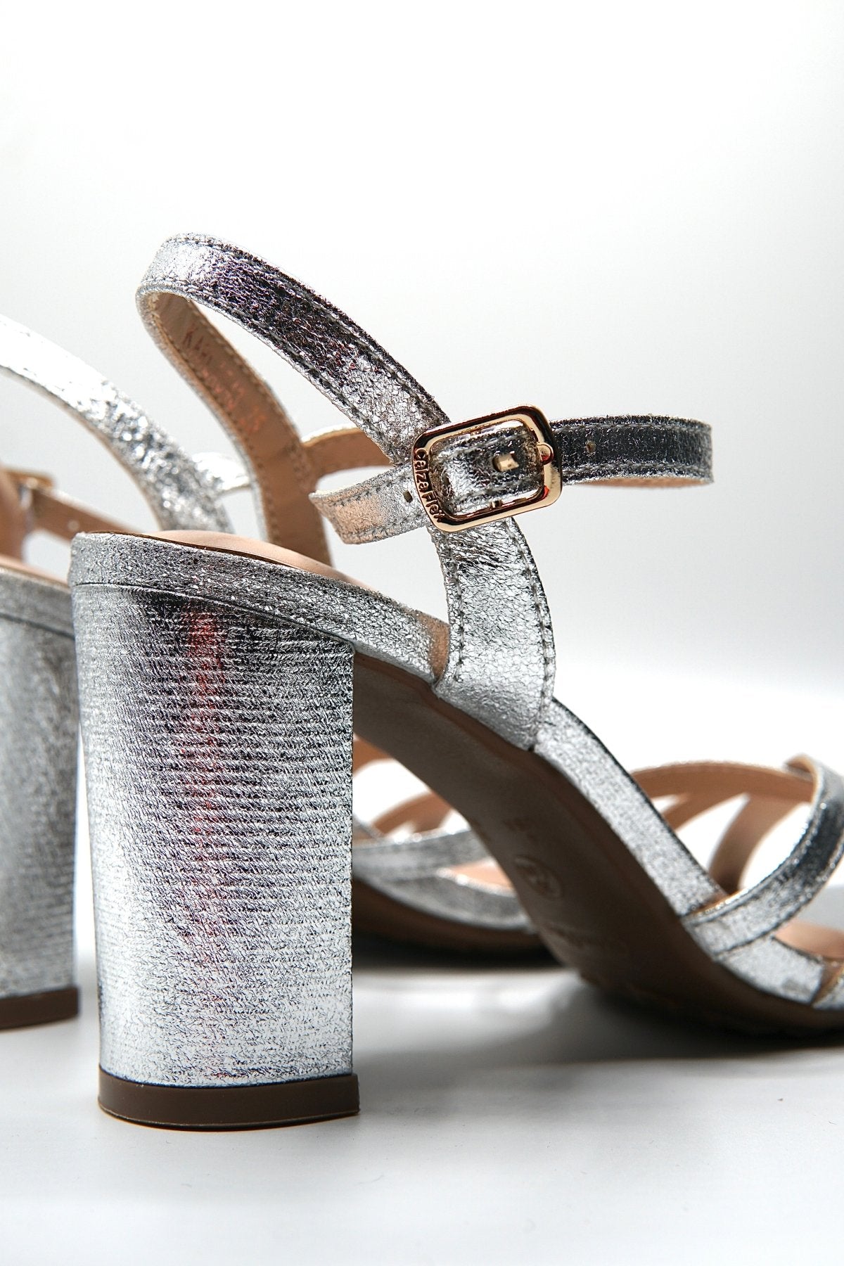 Tacones Plata 14781 Hebilla de mujer Zoé Brand Costa Rica