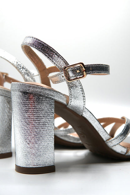 Tacones Plata 14781 Hebilla de mujer Zoé Brand Costa Rica
