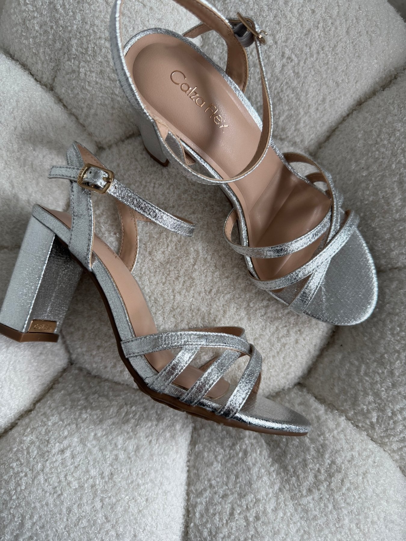 Tacones Plata 14781 Hebilla de mujer Zoé Brand Costa Rica