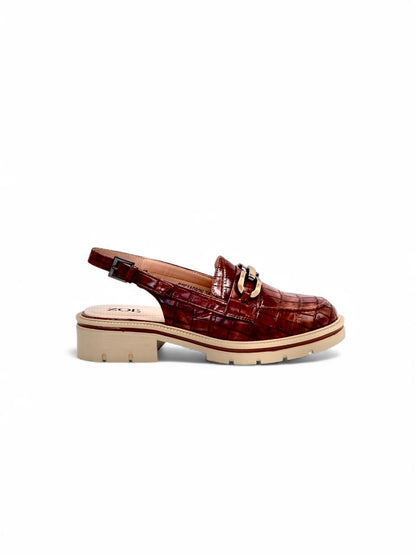Mocasines Café 14549 Slingback Chunky Casual de mujer Zoé Brand Costa Rica