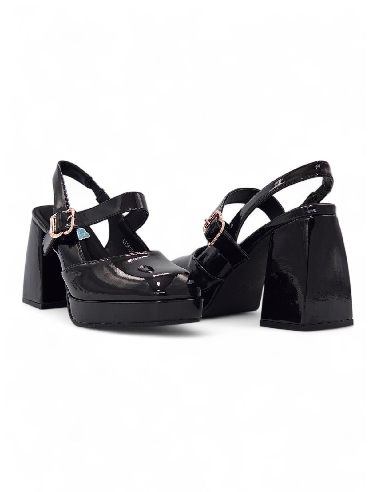 Tacones Negros 13761 Hebilla Mary Jane Casual de mujer Zoé Brand Costa Rica