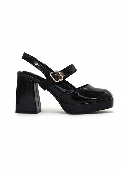 Tacones Negros 13761 Hebilla Mary Jane Casual de mujer Zoé Brand Costa Rica