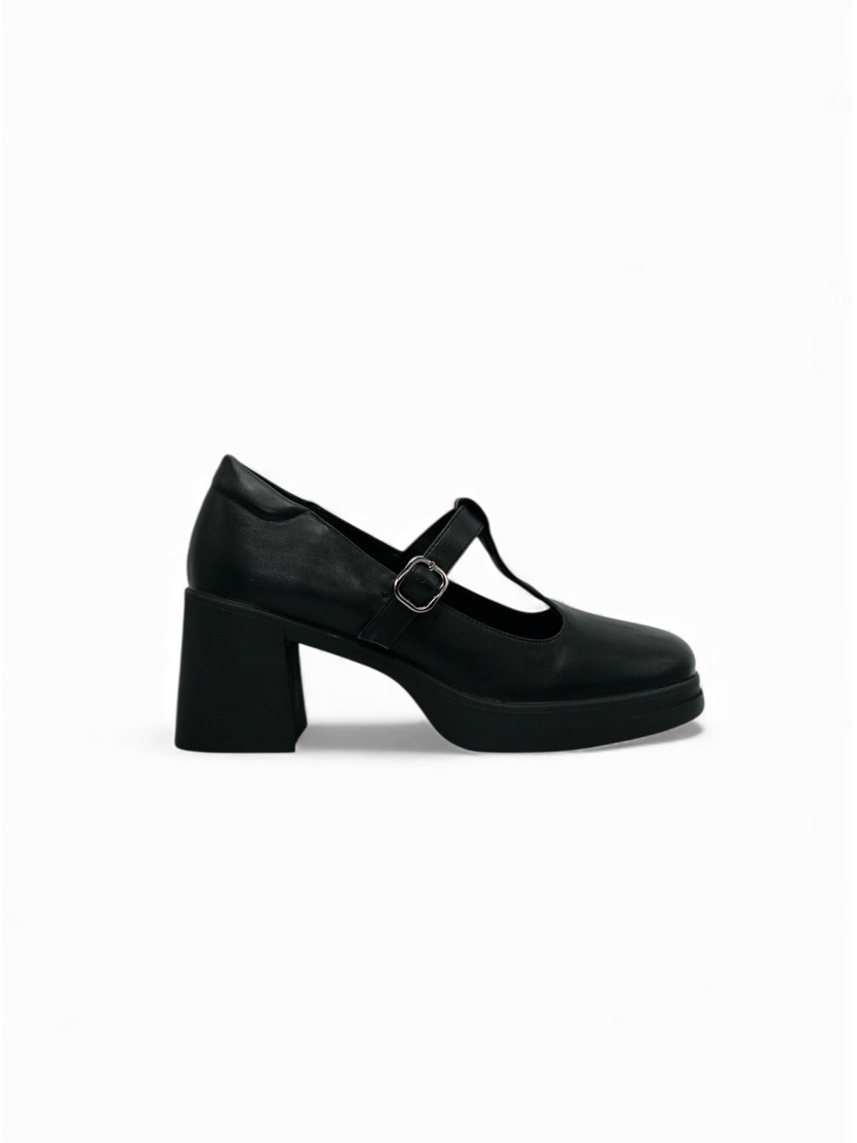 Tacones Negro Plataforma 14512 Mary Jane Hebilla Ejecutivo de mujer Zoé Brand Costa Rica
