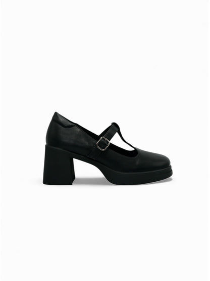 Tacones Negro Plataforma 14512 Mary Jane Hebilla Ejecutivo de mujer Zoé Brand Costa Rica