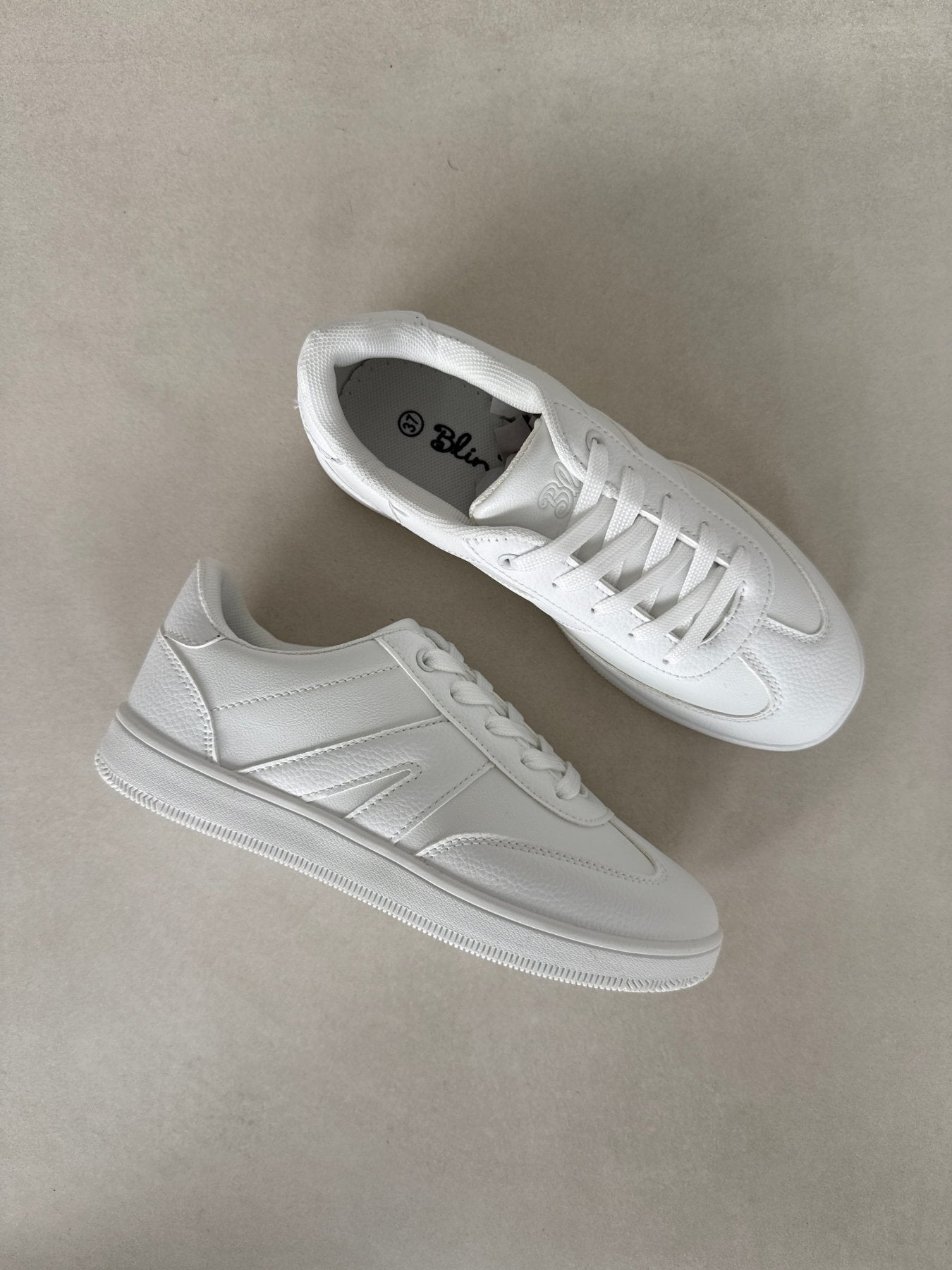 Tenis Blanco 14444 De Cordones Casual Zoé Brand Costa Rica