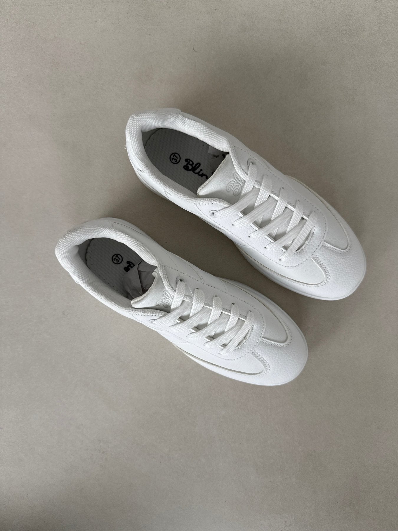 Tenis Blanco 14444 De Cordones Casual Zoé Brand Costa Rica