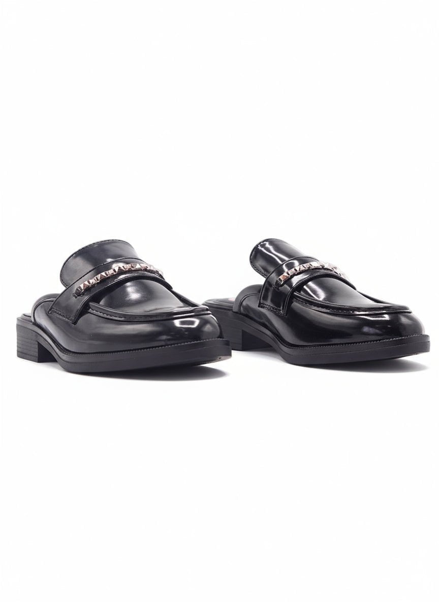 Zuecos Negros 14074 Slip On Casual de mujer Zoé Brand Costa Rica